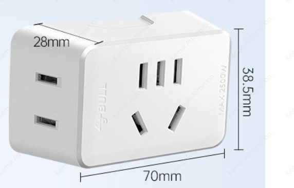 Extension 1-to-3 A221 (3-grab plug)